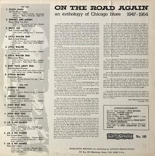 Various - On The Road Again An Anthology Of Chicago Blues 1947-1954...