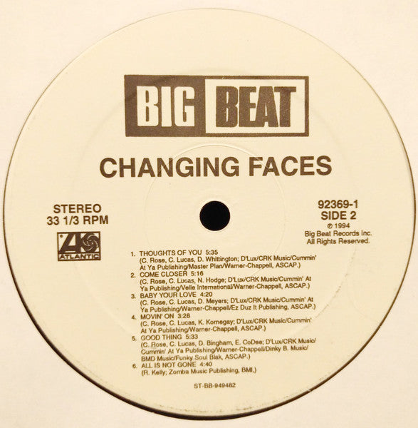 Changing Faces - Changing Faces (LP, Album)