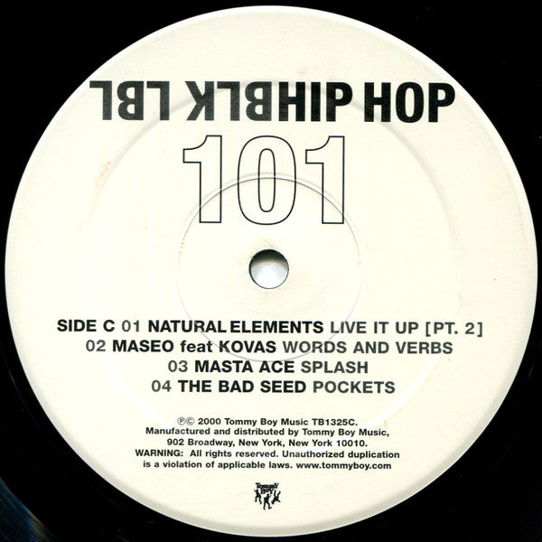 Various - Black Label: Hip Hop 101 (2xLP, Comp)