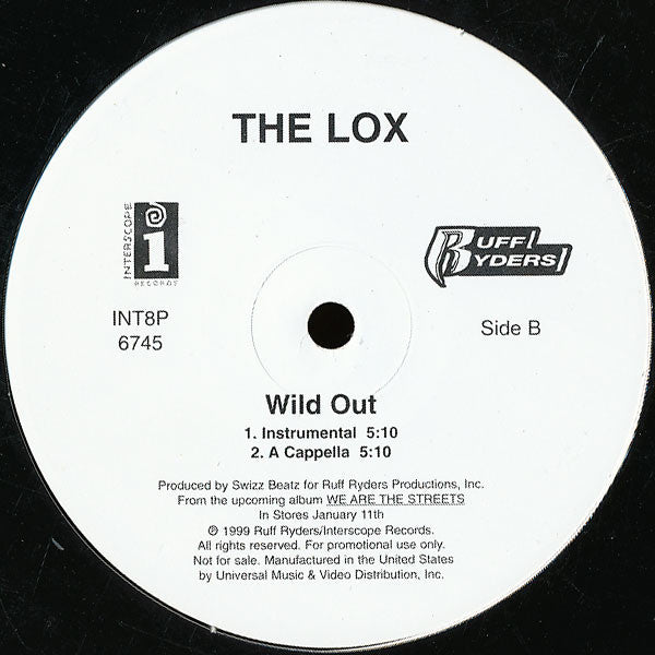 The Lox - Wild Out (12"", Promo)
