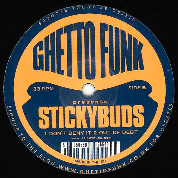 Stickybuds - Ghetto Funk Presents Stickybuds (12"")
