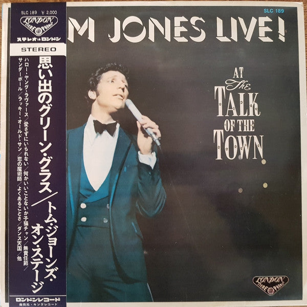 Tom Jones - Tom Jones Live! At The Talk Of The Town (LP, Album)