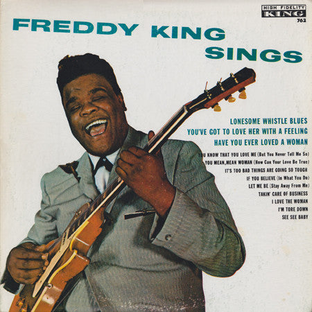 Freddy King* - Freddy King Sings (LP, Album, RE)