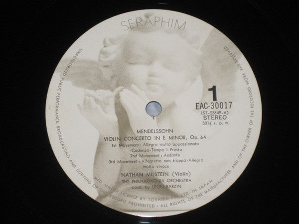 Felix Mendelssohn-Bartholdy - Violin Concerto(LP, Comp)