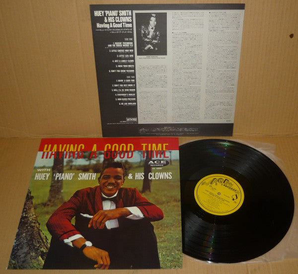 Huey ""Piano"" Smith & His Clowns - Having A Good Time (LP, Album, RE)