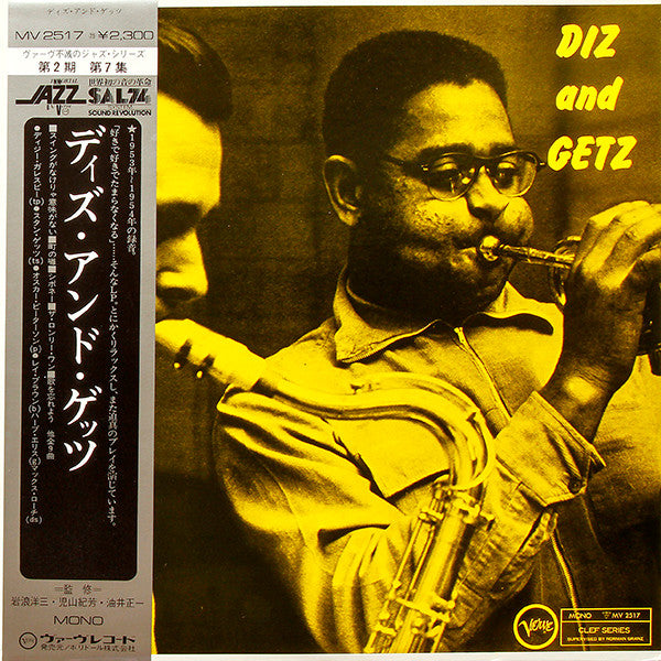 Diz* And Getz* - Diz And Getz (LP, Album, Mono, RE)