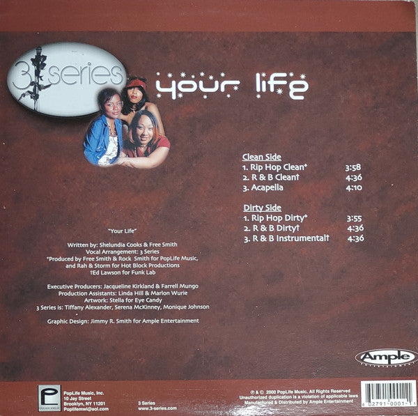 3 Series - Your Life (12"")