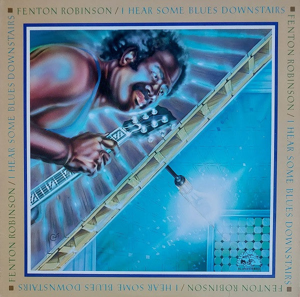 Fenton Robinson - I Hear Some Blues Downstairs (LP, Album, NAM)