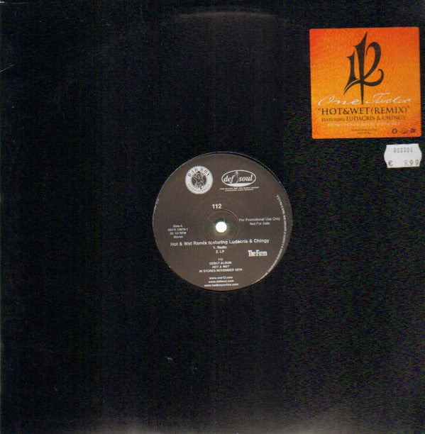 112 feat. Ludacris & Chingy - Hot & Wet (Remix) (12"", Promo)