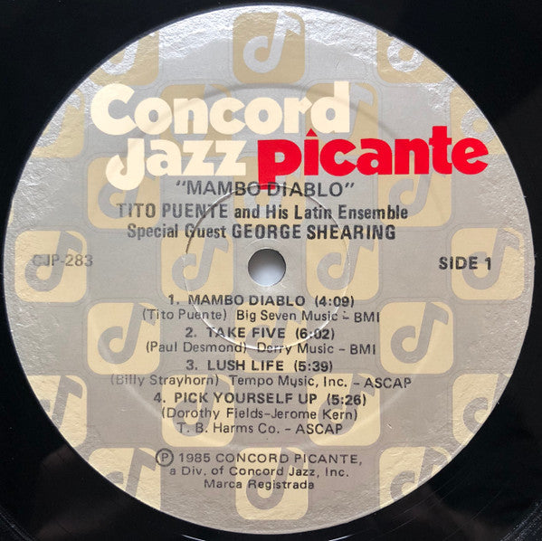 Tito Puente & His Latin Ensemble - Mambo Diablo(LP, Album)