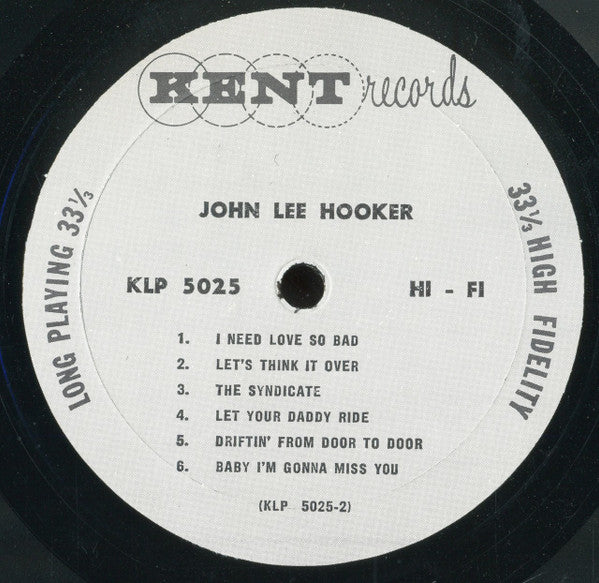 John Lee Hooker - Original Folk Blues (LP, Comp)