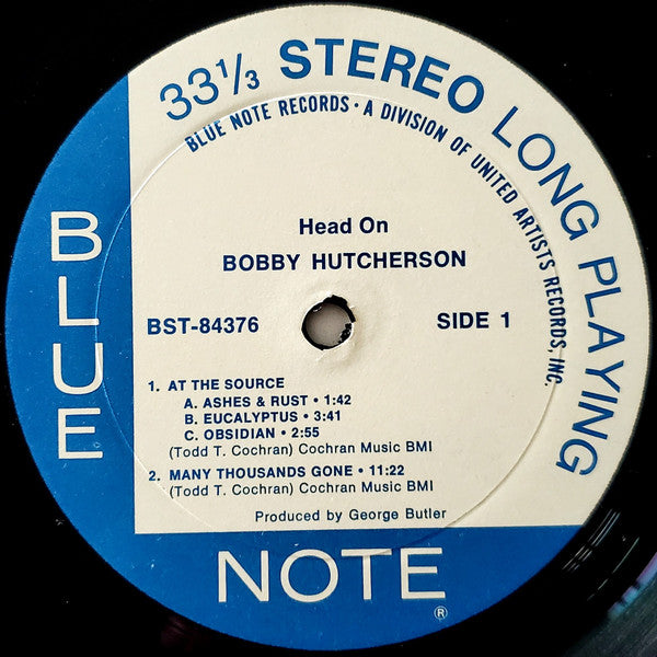 Bobby Hutcherson - Head On (LP, Album, Uni)