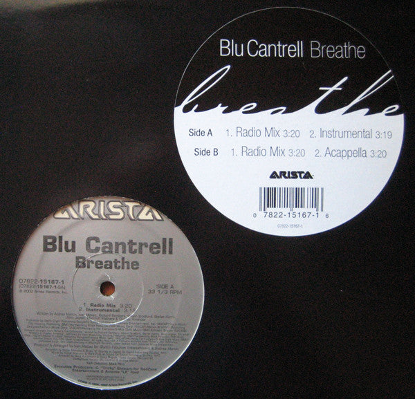 Blu Cantrell - Breathe (12"", Single)