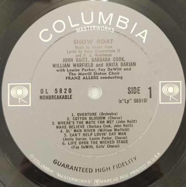 Jerome Kern - Show Boat(LP, Album, Hol)