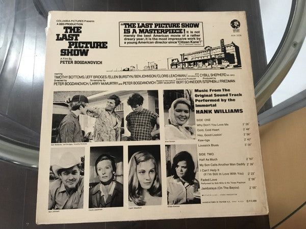 Hank Williams - The Last Picture Show (LP, Album)