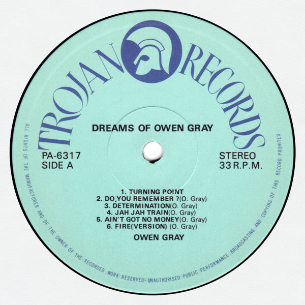 Owen Gray - Dreams Of Owen Gray (LP, Album)