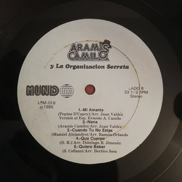 Aramis Camilo & La Organización Secreta - Aramis Camilo (LP, Album)