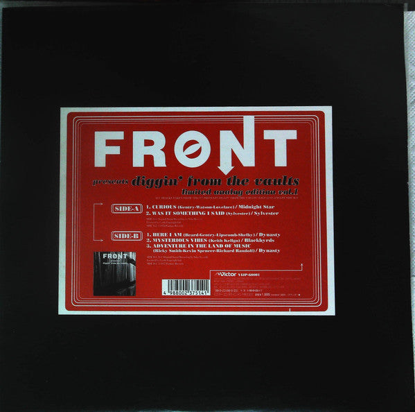 Various - Front Presents Diggin' From Vaults Limited Analog Edition...