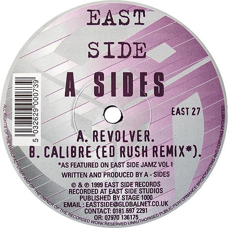 A Sides* - Revolver / Calibre (Ed Rush Remix) (12"")
