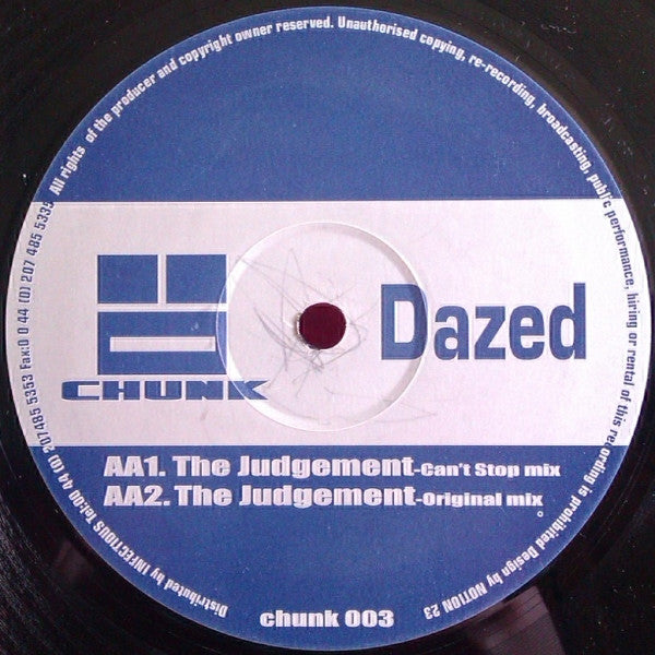 Dazed (2) - Judgement (12")