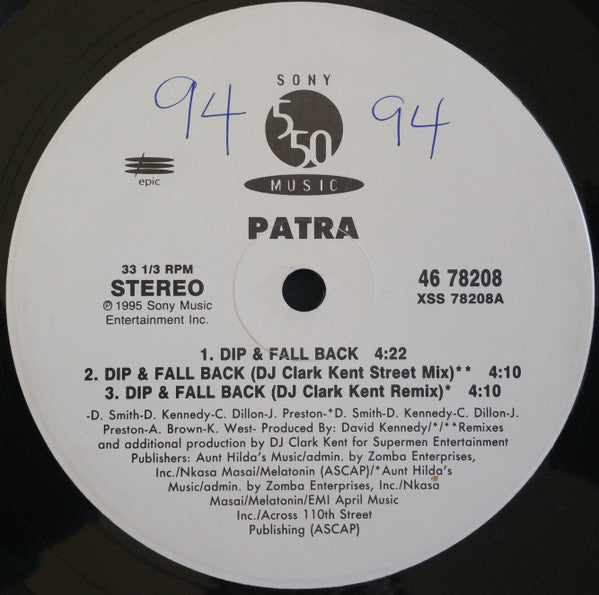 Patra - Dip & Fall Back / Banana (12"")