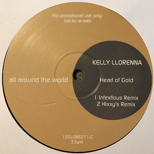Kelly Llorenna - Heart Of Gold (2x12", Promo)