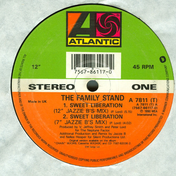 The Family Stand - Sweet Liberation (12"")