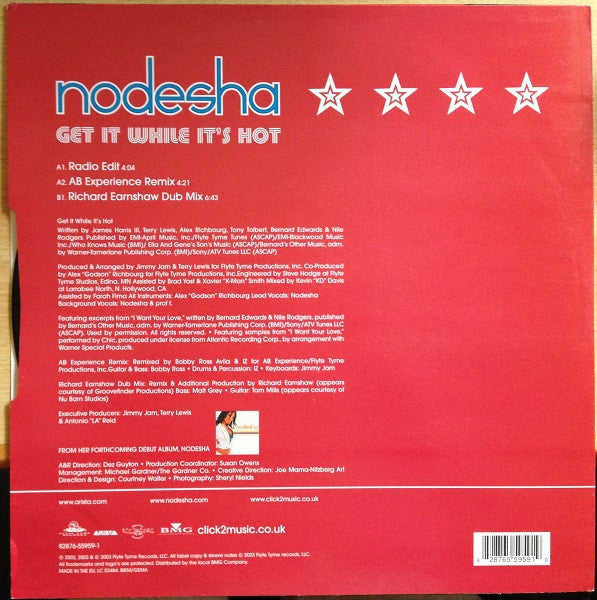 Nodesha - Get It While It's Hot (12"")