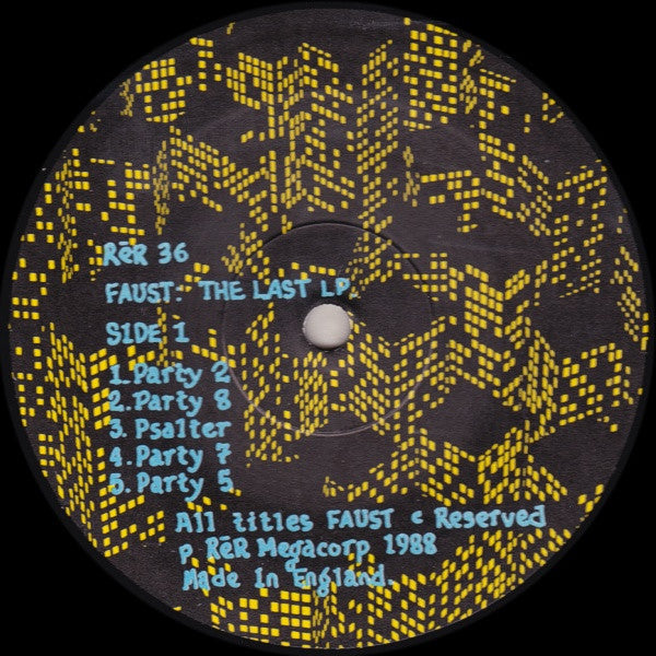 Faust - The Last LP (LP, Album, Ltd, Num)