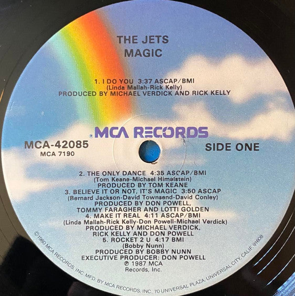 The Jets - Magic (LP, Album, Glo)