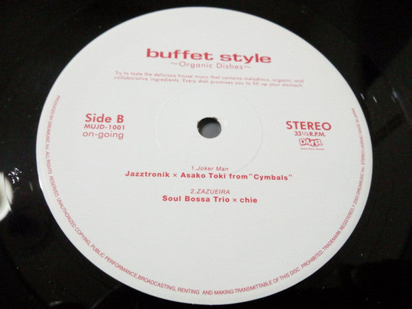 Various - Buffet Style (Organic Dishes) (12"")