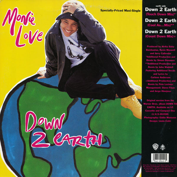 Monie Love - Down 2 Earth / Don't Funk Wid The Mo (12"")