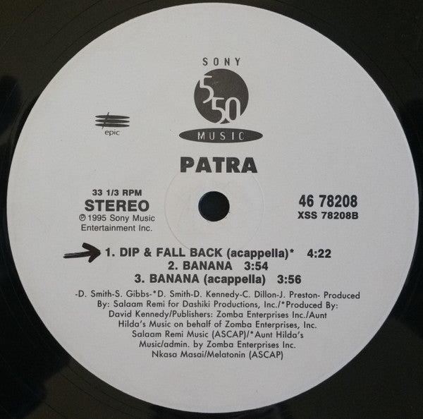 Patra - Dip & Fall Back / Banana (12"")