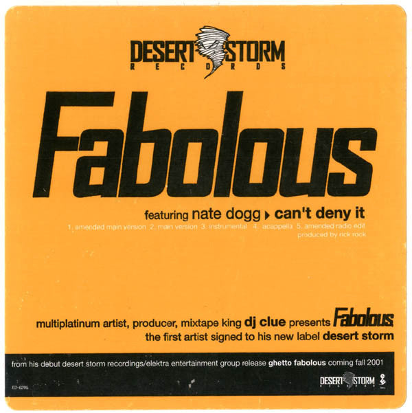 Fabolous - Can't Deny It (12"", Promo)