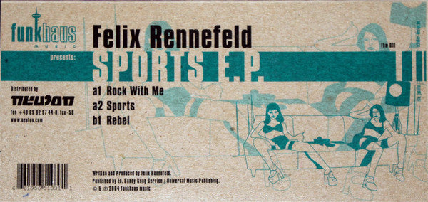 Felix Rennefeld - Sports E.P. (12", EP)