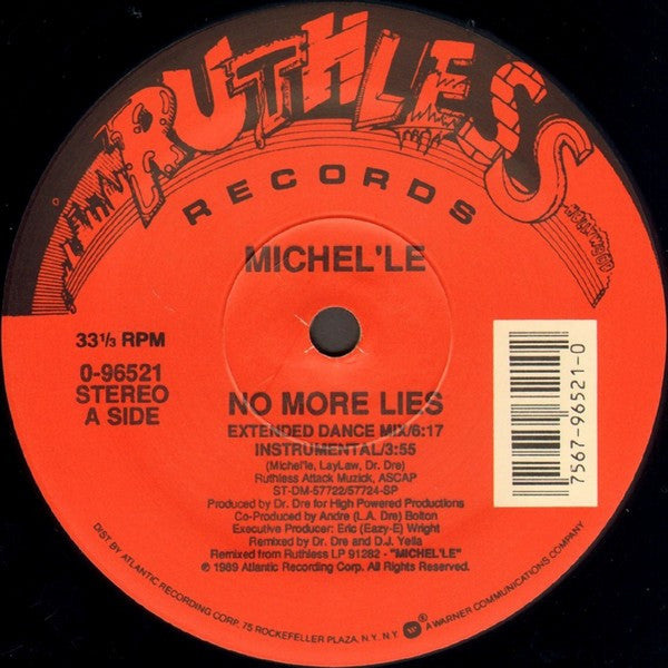 Michel'Le - No More Lies (12"")