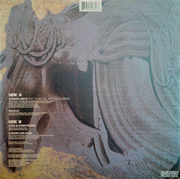 Andre Zimma - The Turbulence EP (12"", EP)