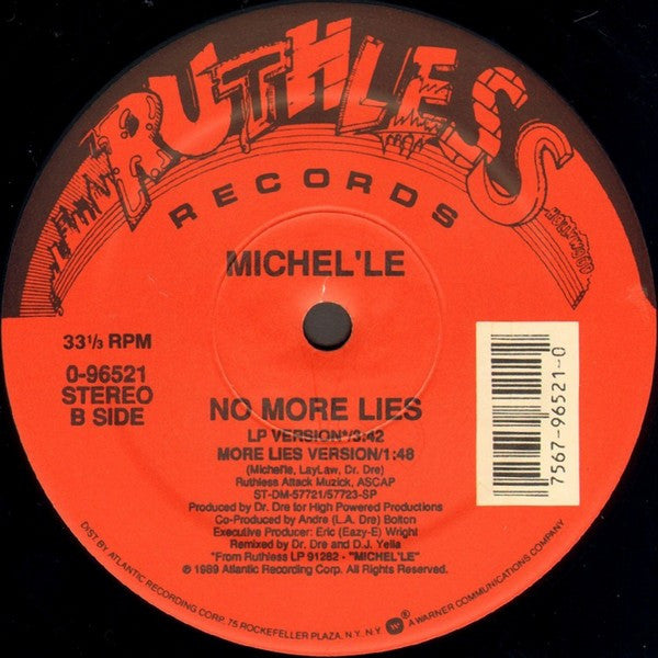 Michel'Le - No More Lies (12"")