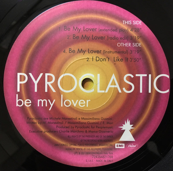 Pyroclastic - Be My Lover (12")