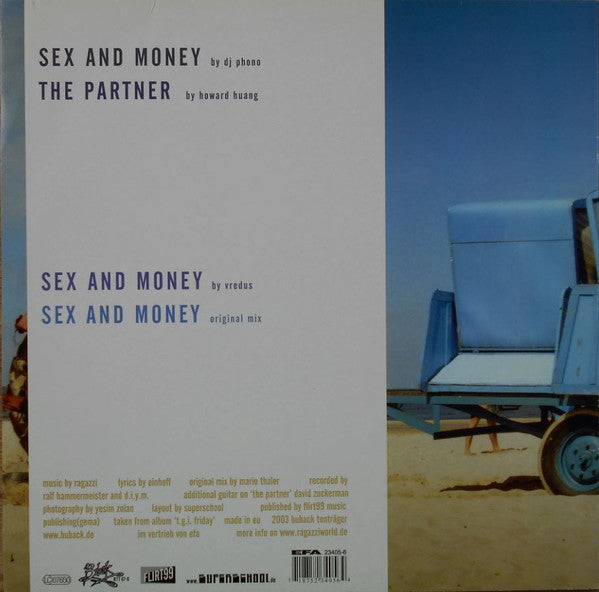 Ragazzi - Sex And Money (12", Maxi)