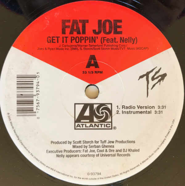 Fat Joe Feat. Nelly - Get It Poppin' (12"", Single)