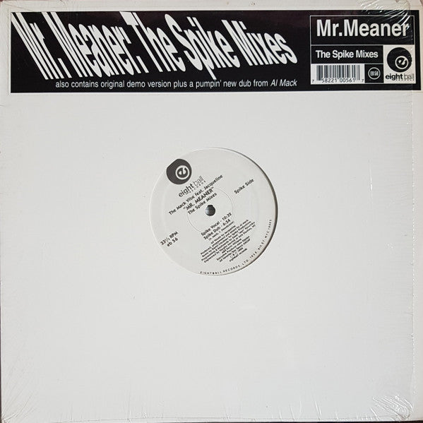 The Mack Vibe Feat. Jacqueline - Mr. Meaner (The Spike Mixes) (12"")