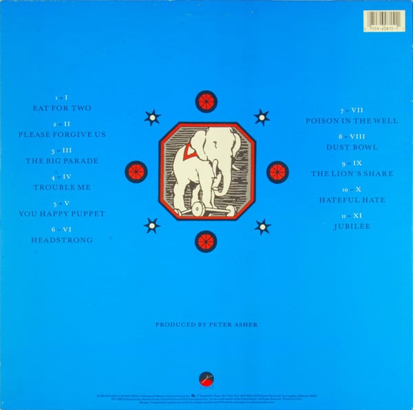 10,000 Maniacs - Blind Man's Zoo (LP, Album, SRC)