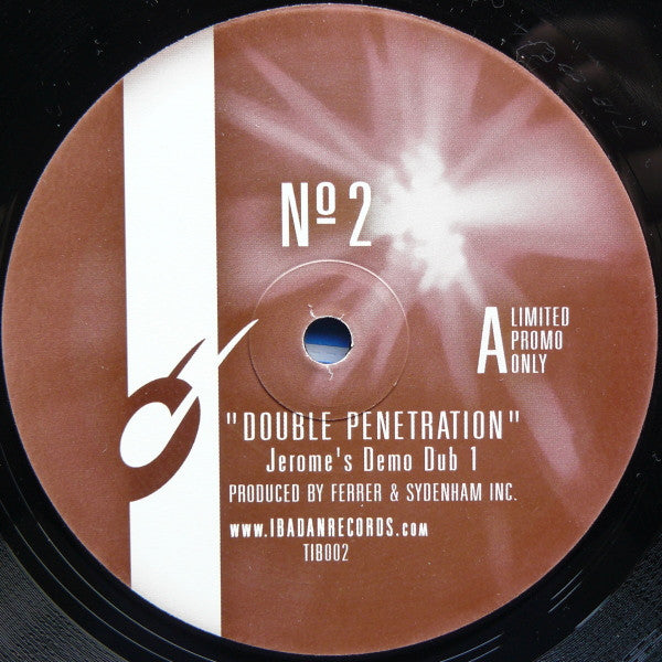 Ferrer & Sydenham Inc.* - Double Penetration (10"", Ltd, Promo)