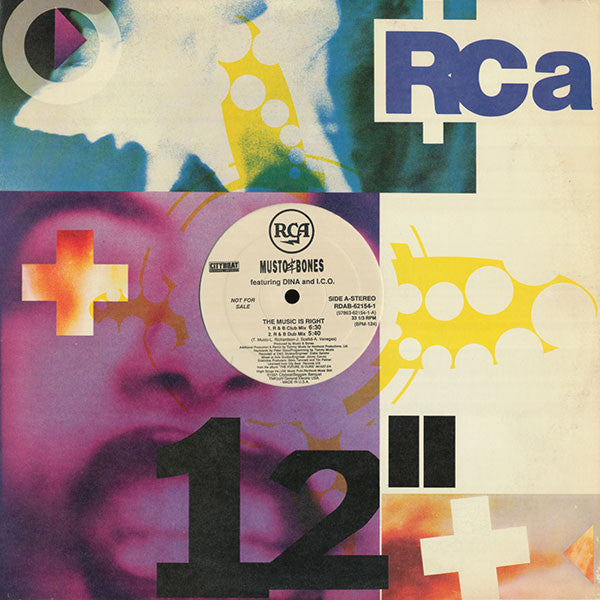 Musto & Bones Featuring Dina (3) And I.C.O. - The Music Is Right (12", Promo)
