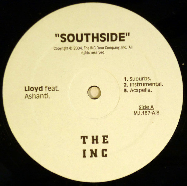 Lloyd - Southside / Get Paid (12"", Promo)