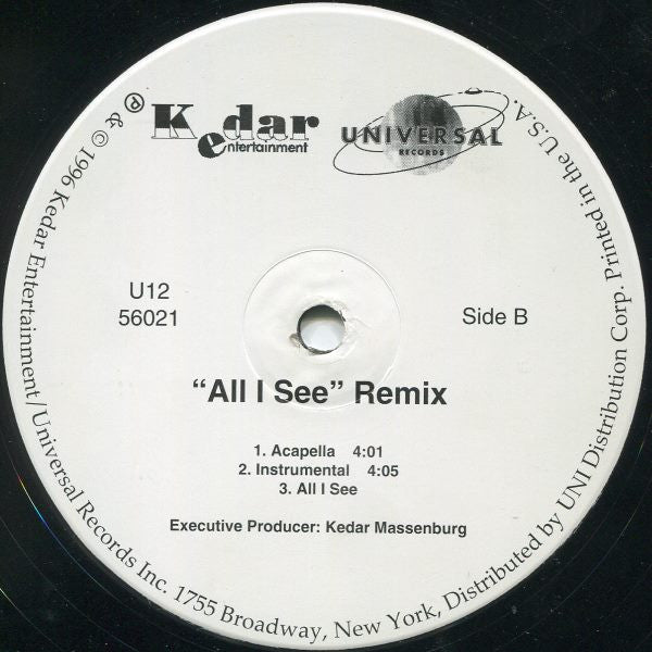 A+ - All I See (Remix) (12"", Promo)