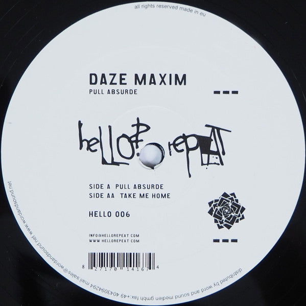 Daze Maxim - Pull Absurde (12"")