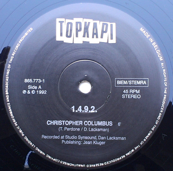 1.4.9.2. - Christopher Columbus (12"")