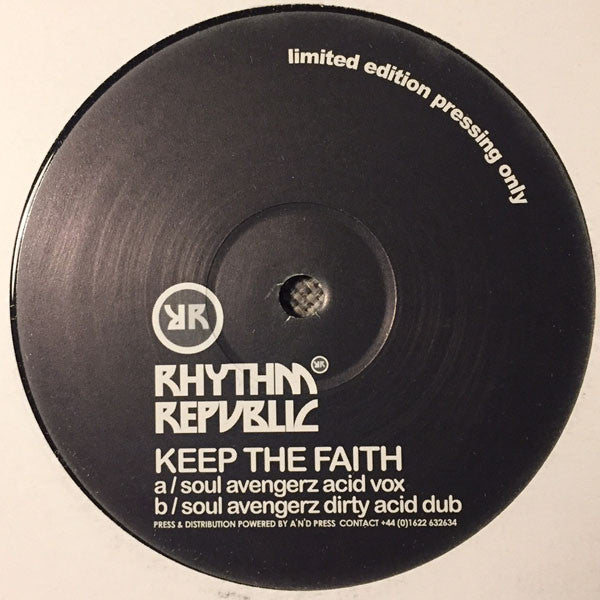 Rhythm Republic - Keep The Faith (12", Ltd)